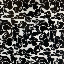 BAPE BATHING APE CAMO VINYL STENCIL FOR CUSTOM SHOES SNEAKER & SMALL PROJECTS