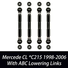For 2000-06 MERCEDES BENZ CL CLASS W215 ADJUSTABLE LOWERING KIT LINKS SUSPENSION