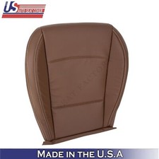 For Subaru Outback 2015-2019 Driver Perforated Leather Bottom Seat Cover - Ivory Tan