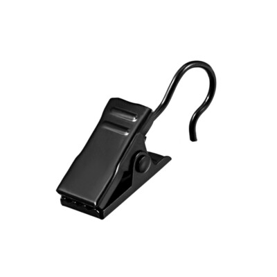 10Stk Vorhang Clips Haken Clip Länge Vorhänge Display Heimtextilien Metall 18mm