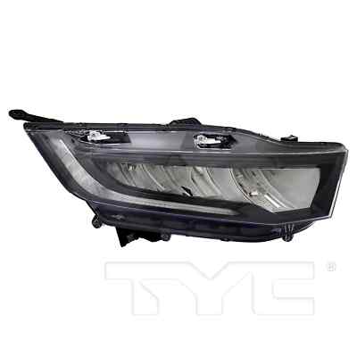 TYC CAPA Right LED Headlight For Honda Odyssey Sport/Black Ed 2023-2025 Models