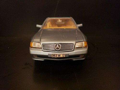 1990 MERCEDES BENZ 500SL HARDTOP CONVERTIBLE DIECAST MODEL CAR 1:18 REVELL - Picture 7 of 11