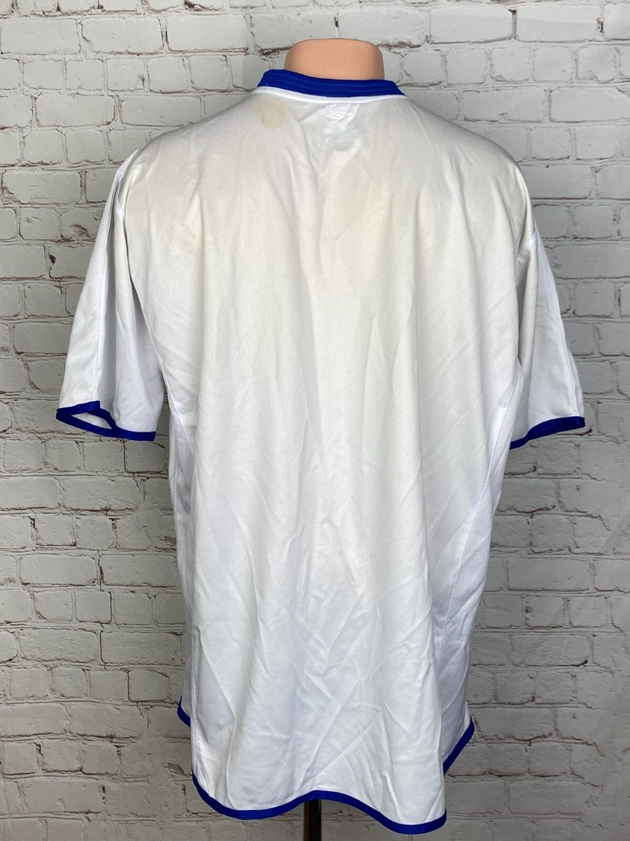 チェルシーFC Umbro 2003-2004 〈Away〉ホワイト/ブルー　S Football shirt soccer FC Chelsea Blues Away 2003/2004/2005