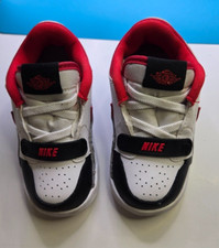 JORDAN LEGACY 312 LOW TODDLER WHITE-RED-BLACK-WOLF GREY CD9056-160-SIZE 7C