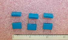 QTY (100) .015uf 400V 10% METALLIZED POLYESTER BOX FILM CAPACITORS B32531A6153K