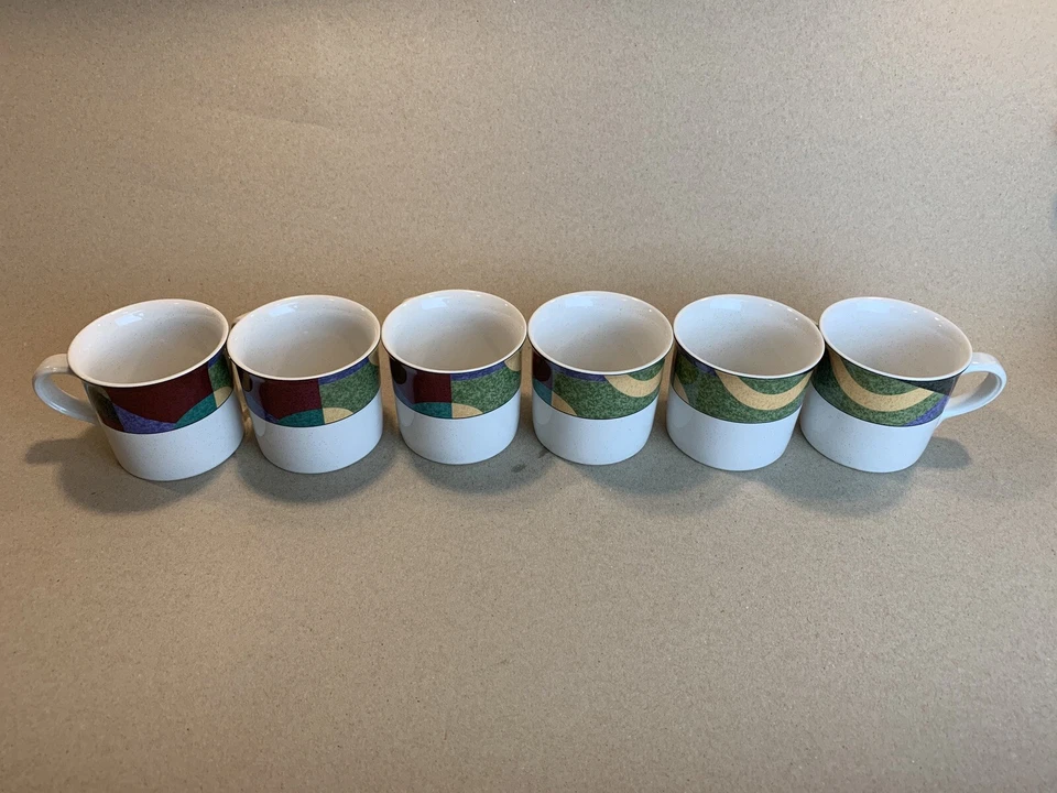 Juego de tazas de café (seis tazas) Foto 3 de 4