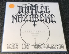 IMPALED NAZARENE-DIE IN HOLLAND-2013 ORANGE VINYL 7"-ONE-SIDED/SILK SCREENED-NEW