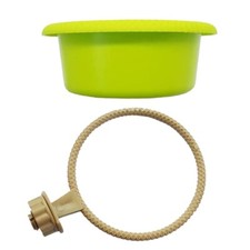 Bird Bathtub with Screw On Hook Convenient Cleaning Plastic Parrot Bath Box