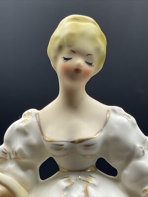 置物 5646 Napcoware National Potteries C5942 Japan Lady Figurine | eBay