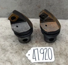 2 Kennametal km50 boring bar heads (inv 47920)