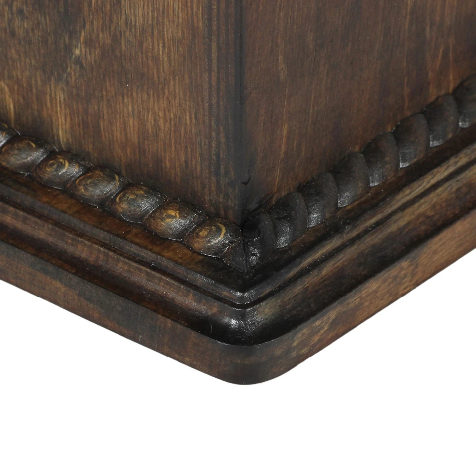 Bull Terrier urne en bois avec un chien Art-Dog - Photo 4/4