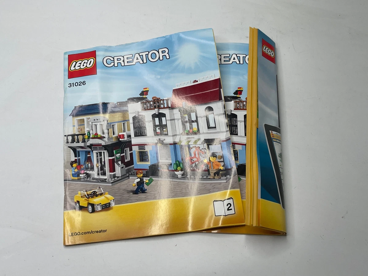 Lego 31026 creator store bike shop & cafe