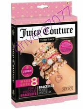 Juicy Couture Make it Real Pink & Precious Bracelet Kit, 267 PCS 