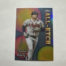 2024 Topps Chrome - All-Etch #CAE-8 Austin Riley
