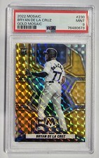 2022 Mosaic Bryan De La Cruz Gold Mosaic RC /10 🔥🔥🔥