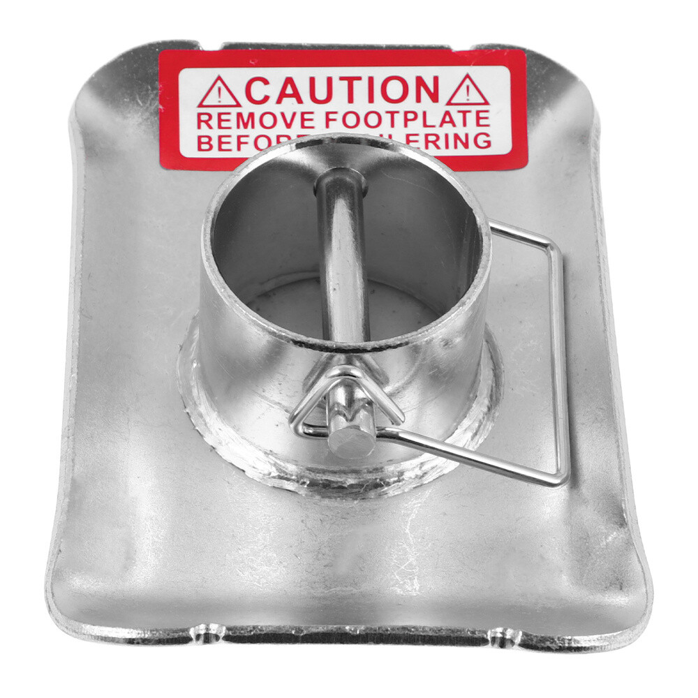 Trailer Supply Electric Tongue Jack Foot Pad Plate Detachable eBay