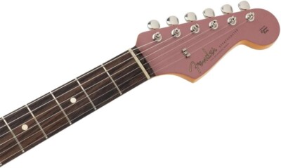 Fender Made in Japan Char Stratocaster Burgundy Char