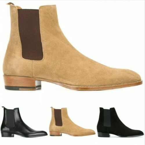 Men\'s 12 Clarks Clarksdale Chelsea Boots in Dark Olive Suede Clarks Clarkdale Chelsea Boot Mens US 12 M 26154296 Gobi  main image 2