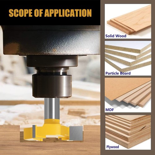 4 Flöten Planfräser Oberfräse Schnittdurchmesser 8mm Schaft Hobelfräser Werkzeug - Bild 8 von 15