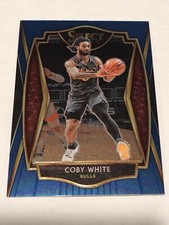 2020-21 Panini Select Premier Level #103 Coby White Chicago Bulls