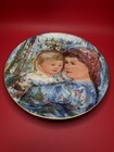 Vintage Edna Hibel 1991 Mother’s Day Plate - Michele and Anna, Limited Edition — photo 9