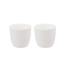 Corindon Alumina Creuset 10ml Haute Pureté pour Fonderie Fusion Coulage 2Pcs
