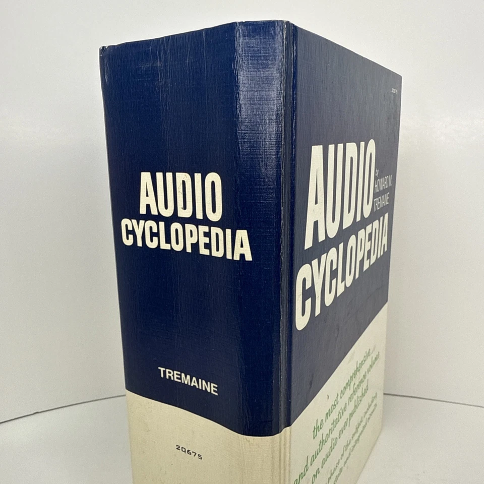Audio Cyclopedia Howard Tremaine Hardcover Book 2nd Edition 2nd Print 1973 - Image 2 of 4