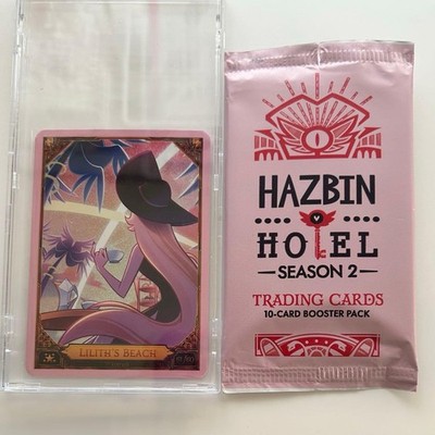ハズビンホテル HAZBIN HOTEL トレカ LILITH'S BEACH Hazbin Hotel Trading Card Secret Rare LILITH'S BEACH | eBay