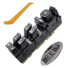Front Left Driver Side Master Window Switch for 2003-2006 Replace 15186208