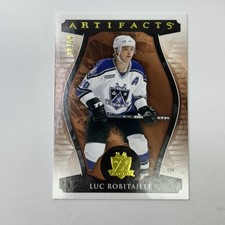 2023-24 Upper Deck Artifacts Yellow Gold #165 Luc Robitaille /50