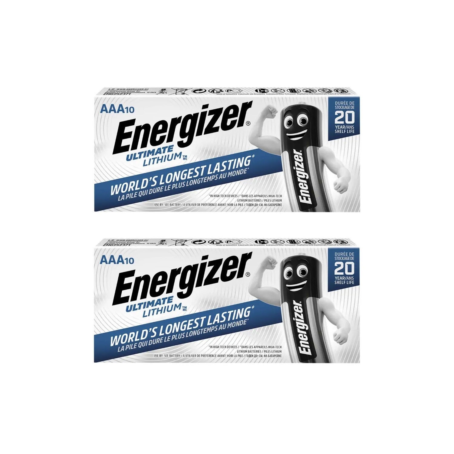 Energizer AAA Ultimate Lithium Battery 20 Pack long expiry Fast Dispatch LR3 L92