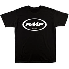 FMF Factory Classic Don 2 T-Shirt - Black/White, X-Large SP23118918-BLW-XL