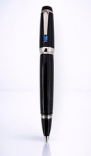 Mont Blanc Boheme Rollerball Pen Black with Platinum and Blue Stone, [NEAR MINT]