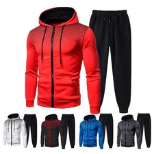 2025 Mens New Tracksuit Hoodies Black Sweatpants Male Casual Sports Jogging Set
