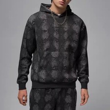 Nike Air Jordan Sport Hoop Fleece Snake Print Hoodie Mens Size XL HF9894-010 New