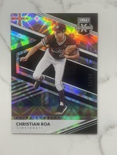 2020 Panini Elite Extra Edition Prime Numbers Christian Roa /64 Cincinnati Reds