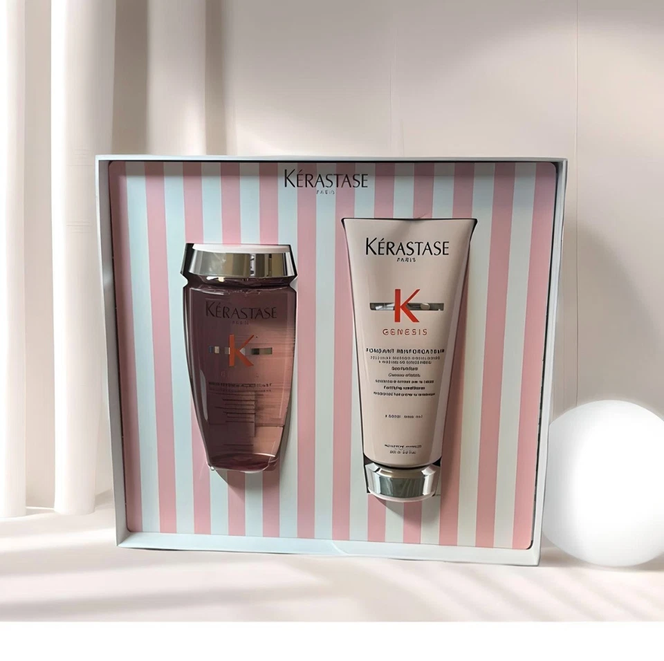 Kérastase Genesis | Juego de champú y acondicionador | Cabello debilitado propenso a la rotura Foto 2 de 4
