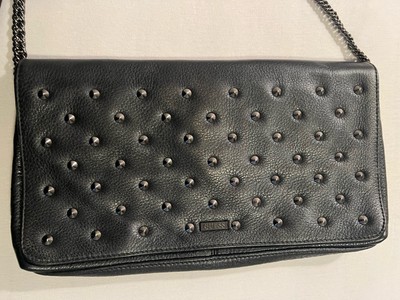 Baguette Clutch Tasche Guess extravagant schwarz wie neu