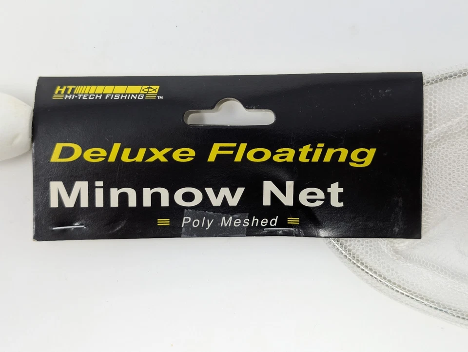 HT Floating Minnow Bucket Net Ice Fishing Live Well Bait Dip Aquarium Scooper - Image 3 of 4