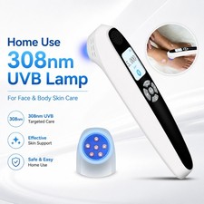 Home Use 308nm UVB Phototherapy Lamp 6 Diodes for Face and Body Skin Care Device