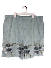 Colección Coconut Pier Hawaiano Floral Natación Cintura Elástica Cordón Forro Talla