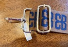 Crossbody Wide Purse Bag Replacement Strap - Brown, Blue, Gold Hardware  — photo 4
