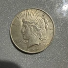 1922 Peace Dollar $1 Silver Coin Circulated 0.9 Fineness Uncertified US