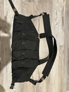 Russian SRVV V2 Load Bearing Chestrig In Black USED
