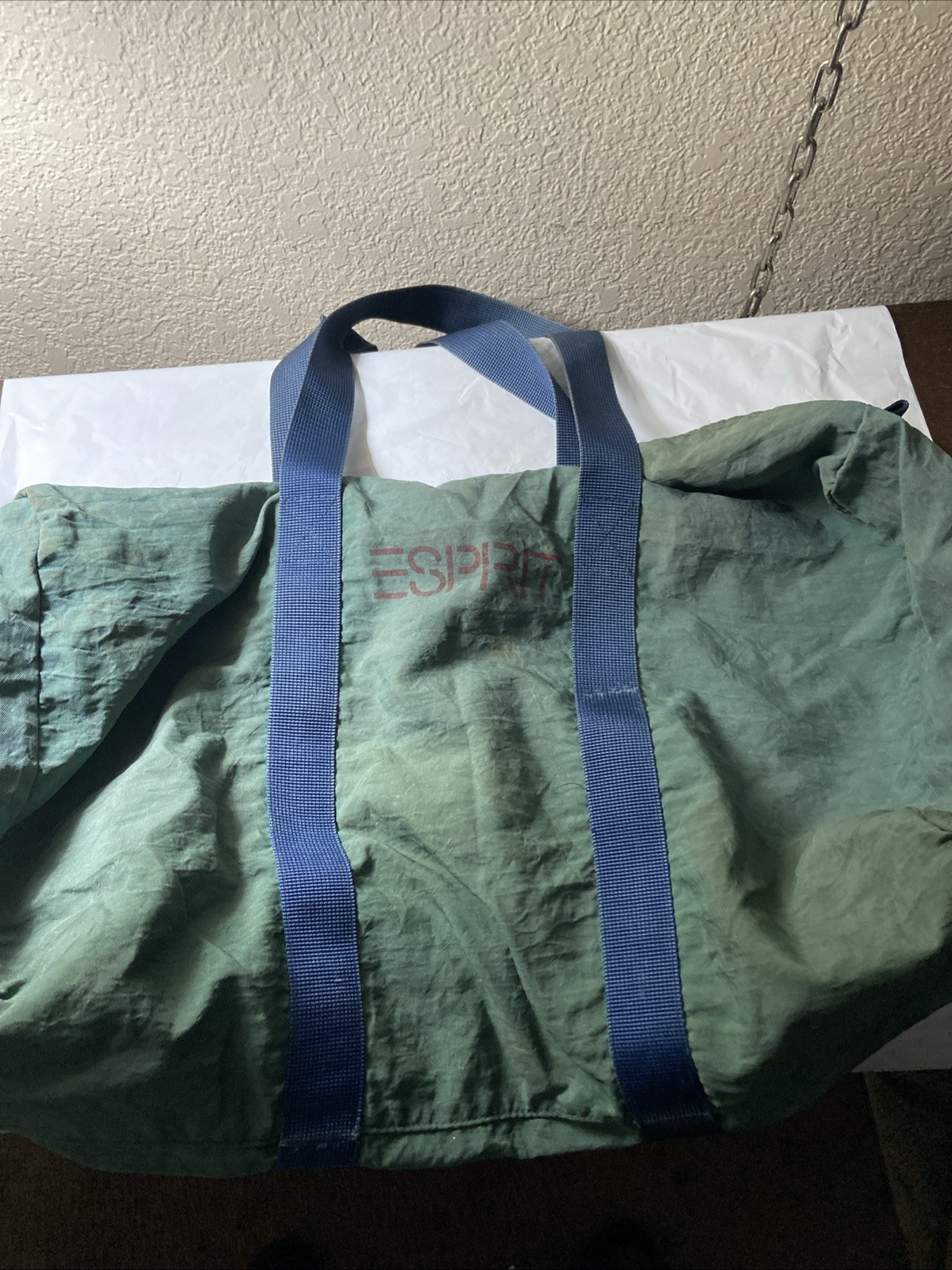 Vintage 90s Purple Esprit Duffel Bag
