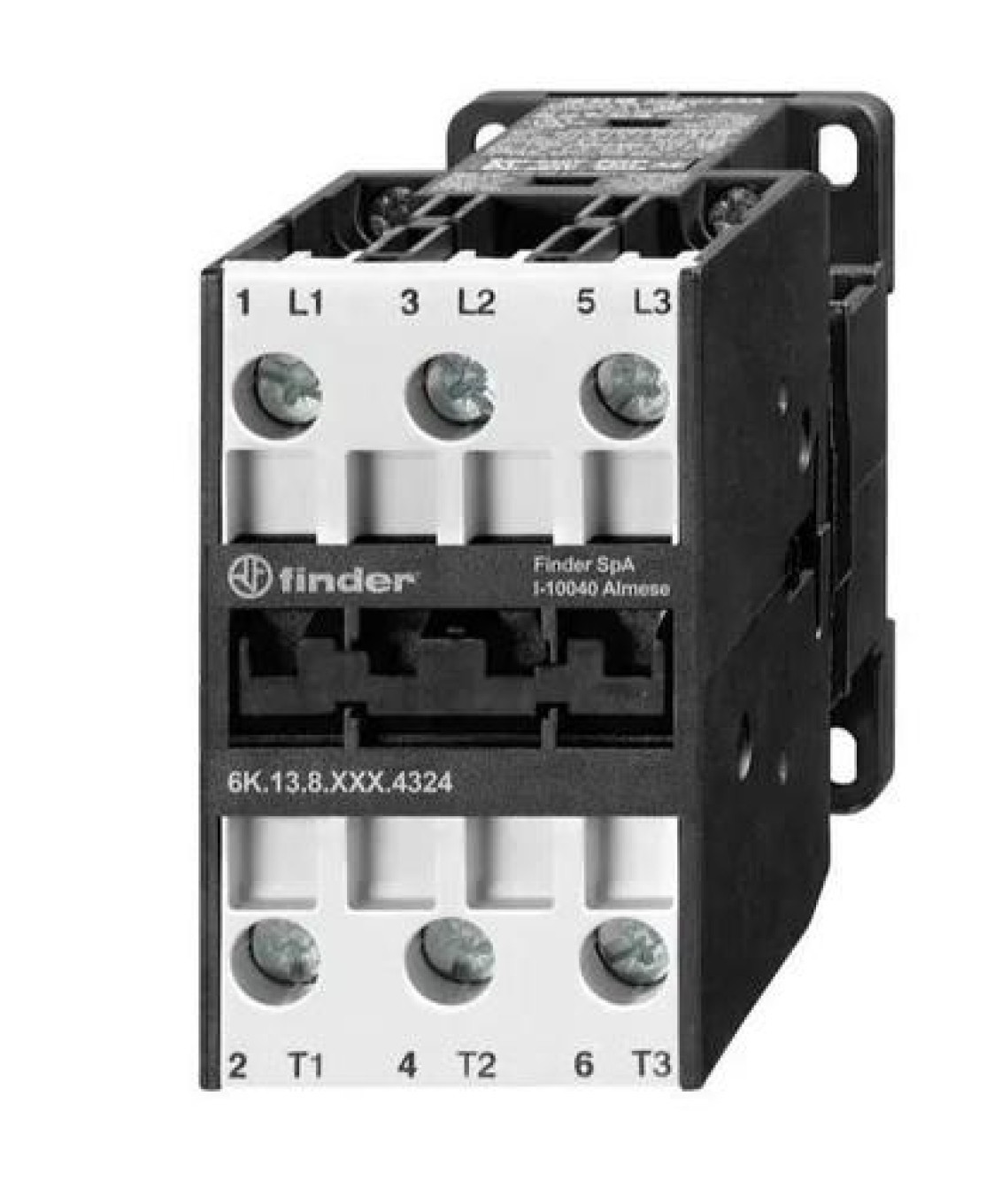 Power Contactors 3T, 24A-400V AC3, 110V AC 6K.13.8.110.4324
