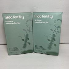 Lot of 2 Frida Fertility At-Home Insemination Set 2 Applicators 1 Collection Cup
