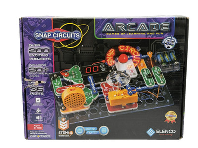 Elenco Snap Circuits Arcade Games Of Learning Build And Play - Open Box New
