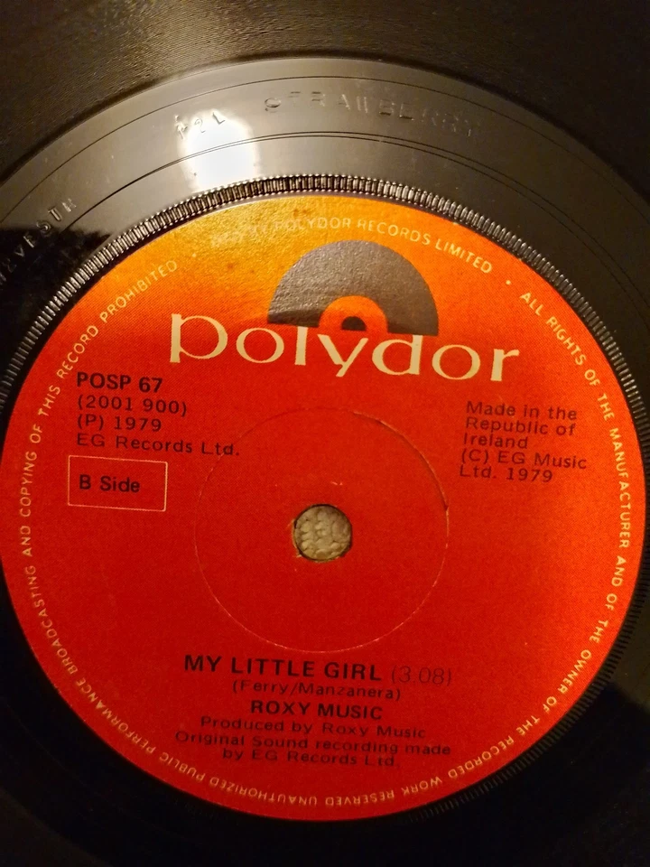 Roxy Music Bryan Ferry bundle of 7 x 7" all are Ireland / Irish Pressings - Image 4 of 4