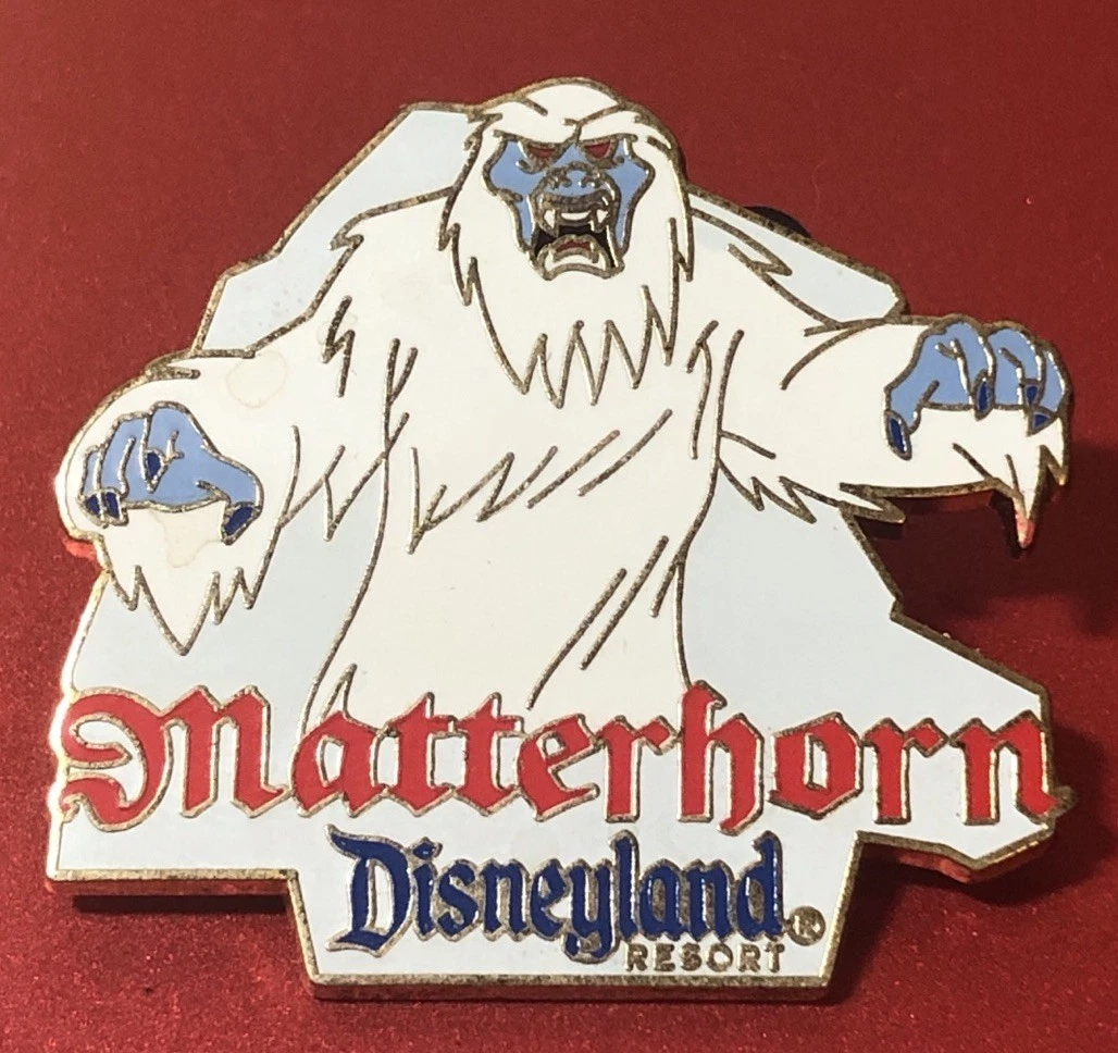 2007 Disney DLR - Matterhorn - Abominable Snowman Pin Rare